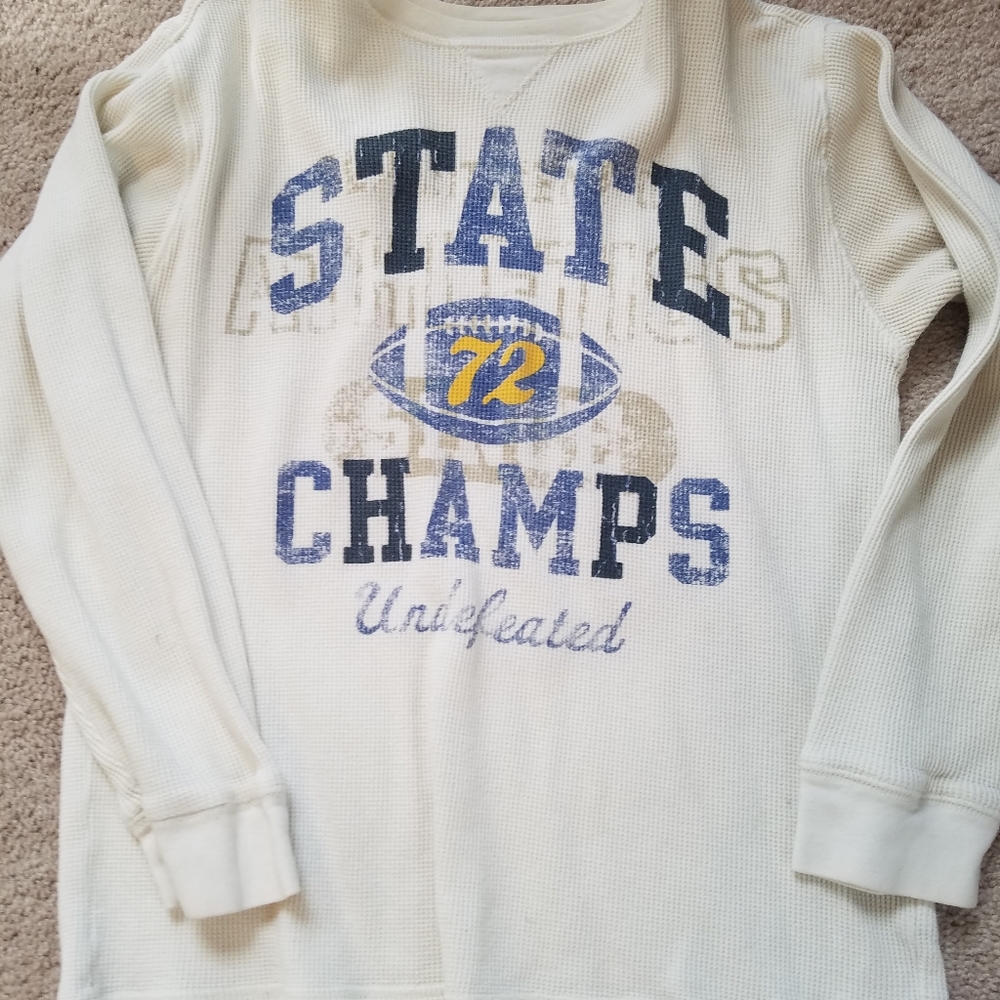 Boy's long sleeve thermal shirt